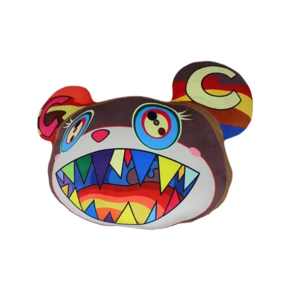 Takashi Murakami x ComplexCon Ursa Pillow Brown